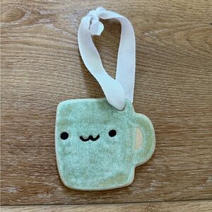 Stardust Ceramix Seafoam Green Mug Ornament